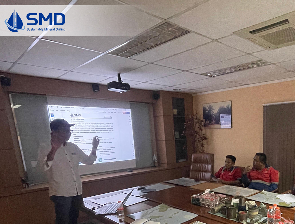 SMD mud distributor training program in Indonesia