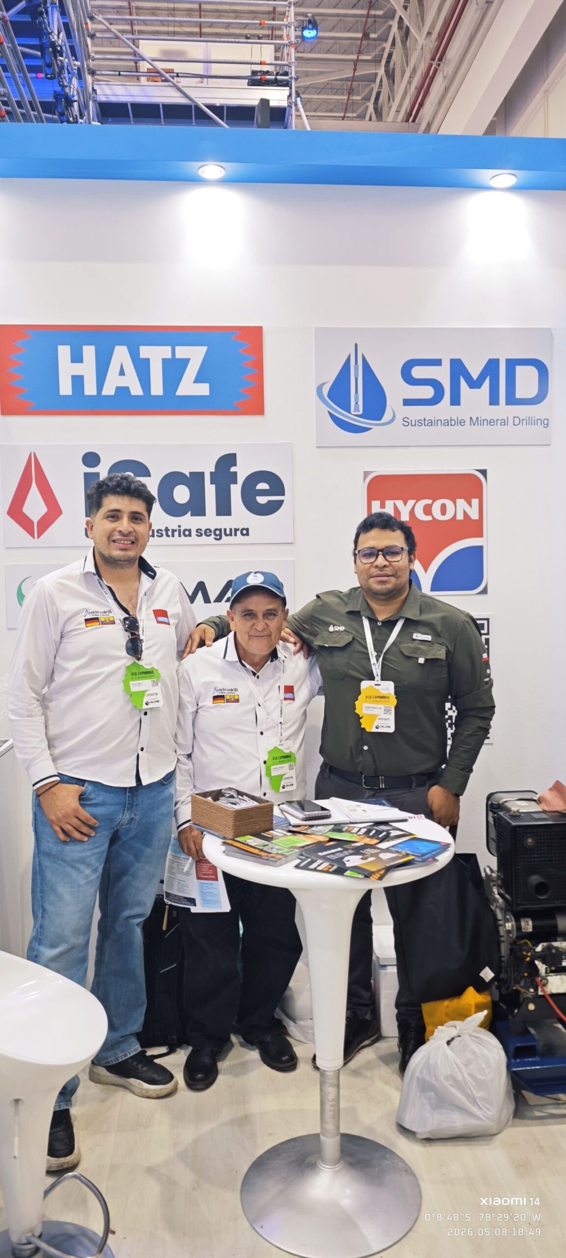 SMD drilling fluids inventory and mud engineer technical support in Ecuador during Expominas 2026