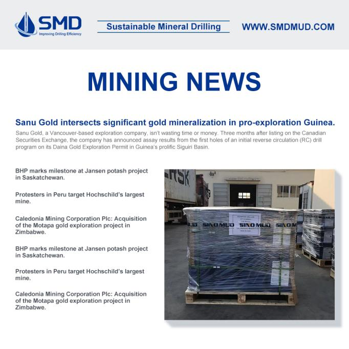 Sanu Gold intersects significant gold mineralization in pro-exploration Guinea.