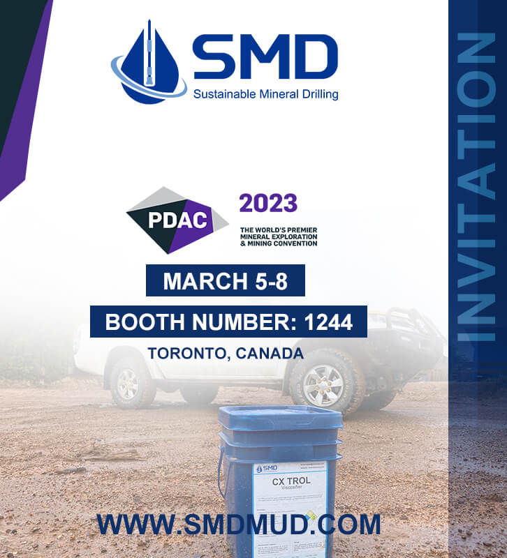 PDAC, SMD drilling mud supplier in China